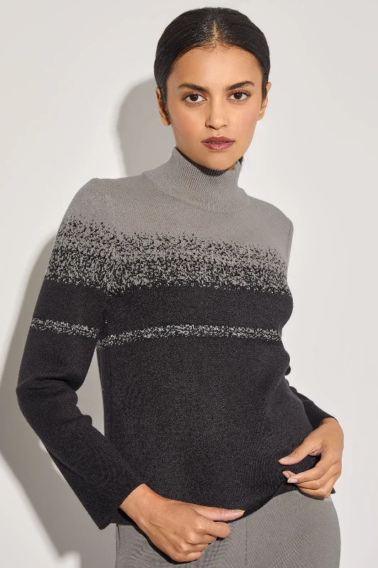 women's tops for those who want to wear pieces that are both functional and fashionableCozy Knit Mock Neck Sweater