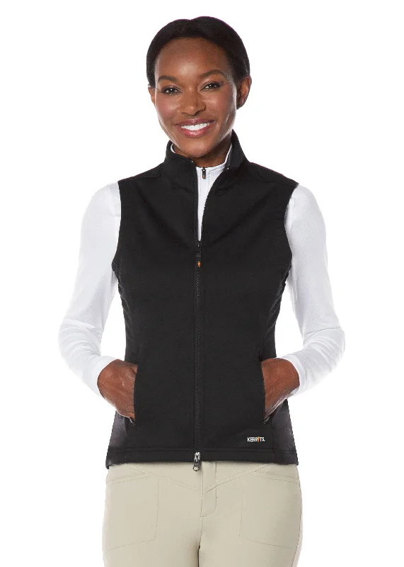 women's coats for ice skatingSoftshell Riding Vest