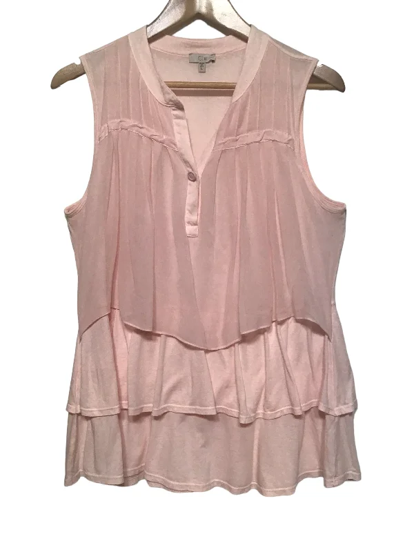 women's tops for relaxed weekendsClu Sleeveless Top (Size L)