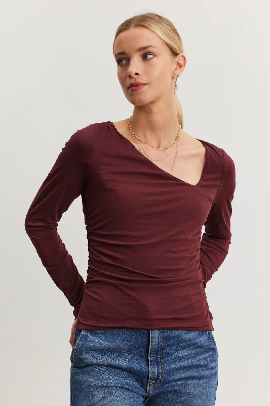 women's tops for statement-making outfitsFIONA TEE