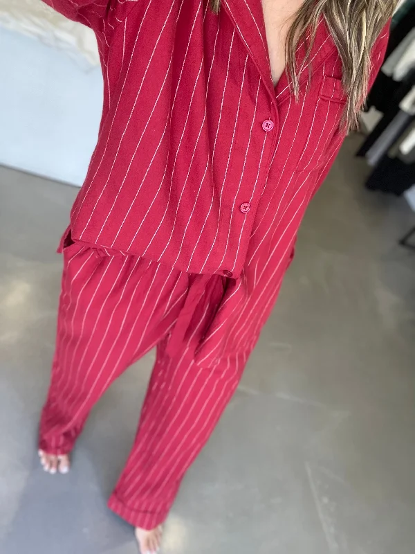 women's tops for casual FridaysDreamer Stripe Set