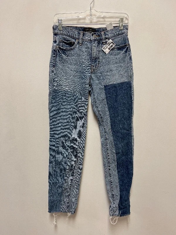 women's denim jeans for springJeans Straight By Banana Republic In Blue Denim, Size: 0