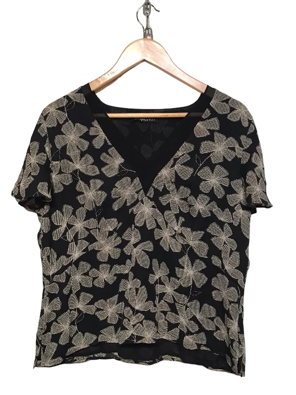 women's tops with sheer overlaysJacques Vert (Size L)