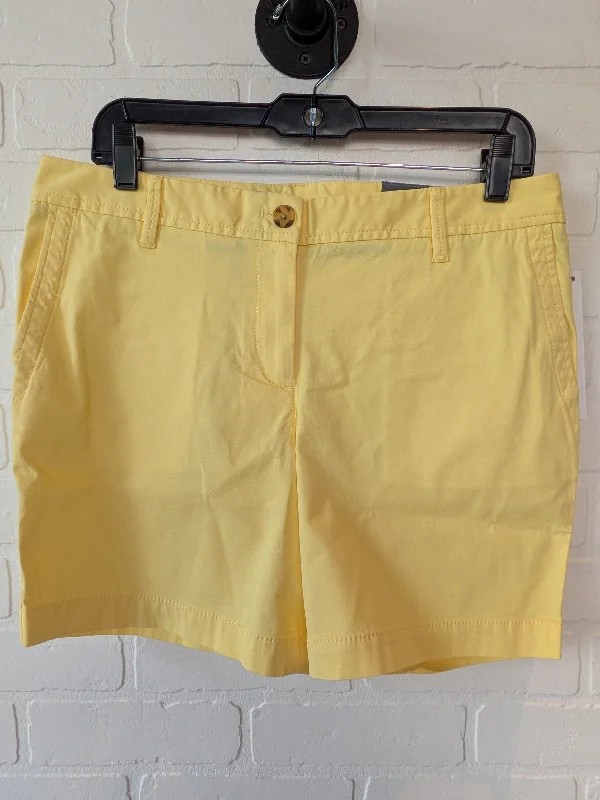 women's lightweight shortsYellow Shorts Talbots, Size 10petite