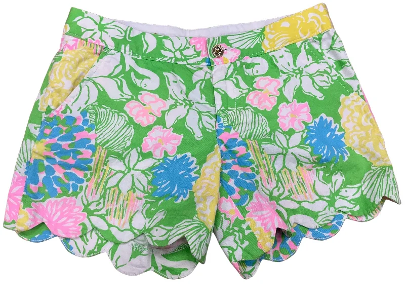 women's cotton shortsGreen Shorts Lilly Pulitzer, Size 0