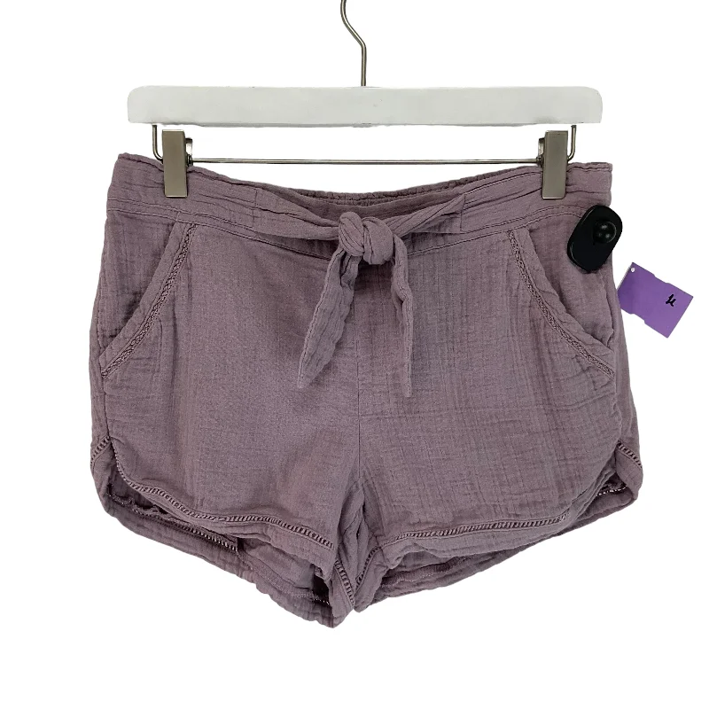 women's distressed shortsPurple Shorts Altard State, Size M