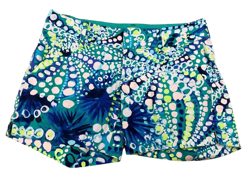 women's polyester shortsTeal Shorts Lilly Pulitzer, Size 00