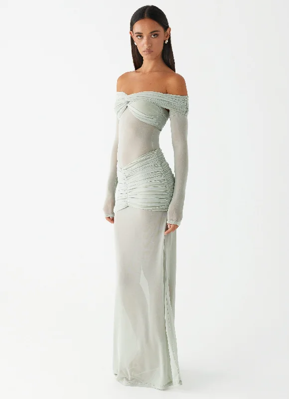 Statement DressMercy Maxi Dress - Sage