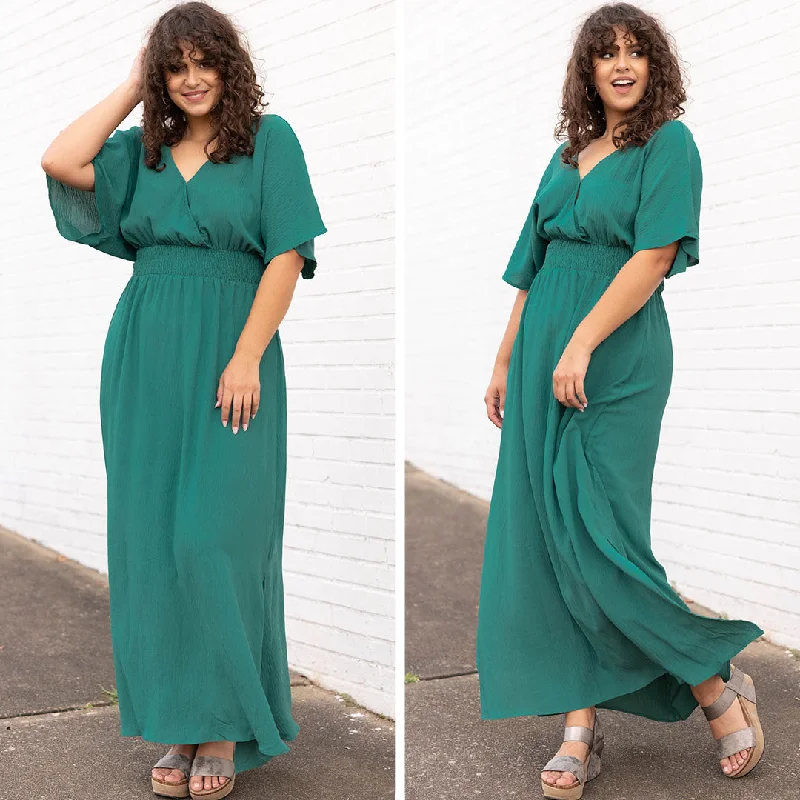 women's ball gown dressesFeeling Good Maxi Dress, Jade