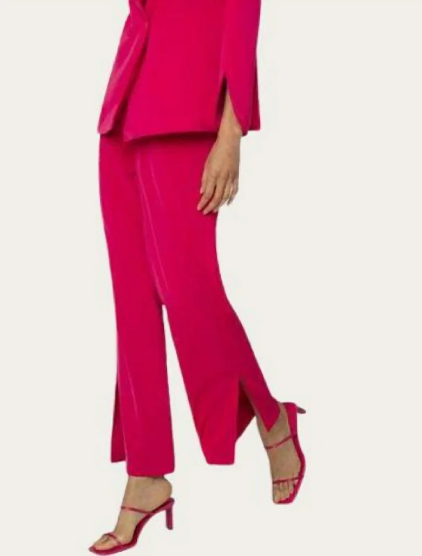 women's petite pantsAlice Pink Tailored Pant