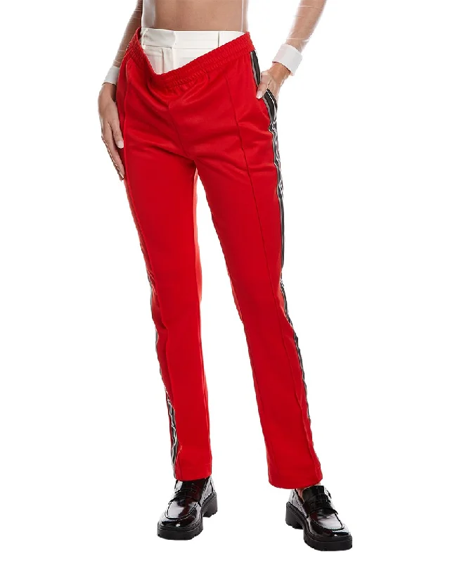 women's spandex pantsBurberry Wool-Trim Pant