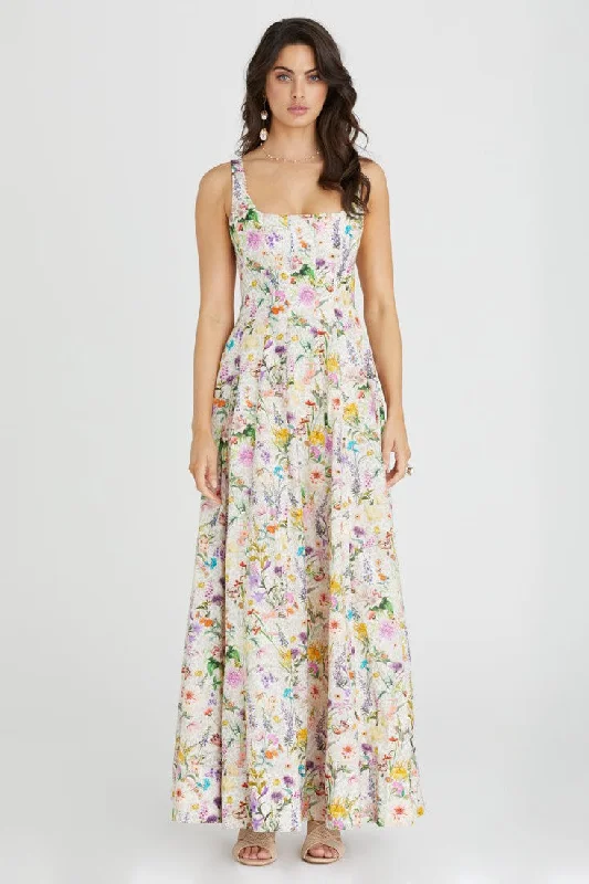 Button-Down DressClaudette Dress - Multi Floral