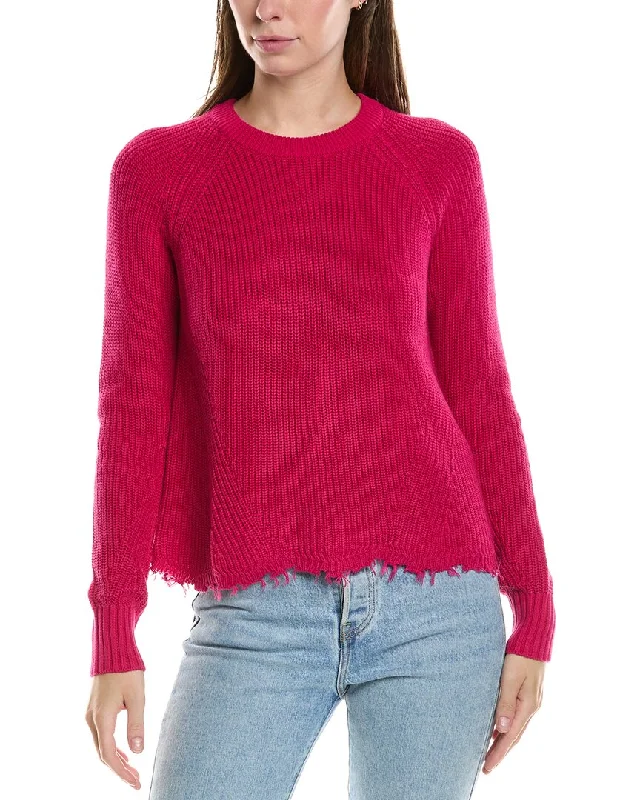 Fitted Cashmere SweatersCotton by Autumn Cashmere Scalloped Sweater