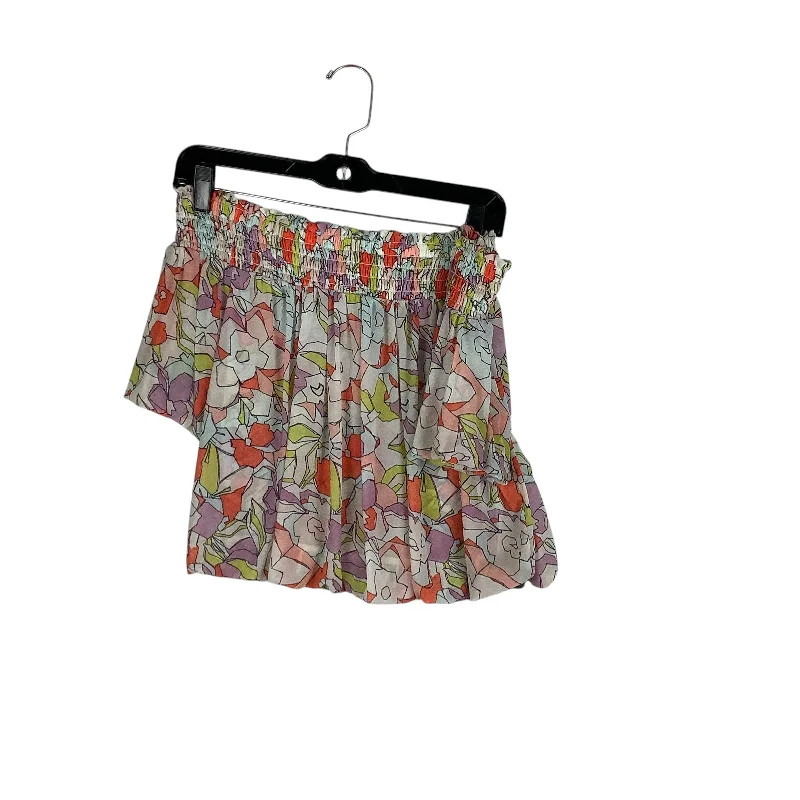 women's tops for those who prefer classic over trendy stylesTop Short Sleeve By Free People In Multi-colored, Size: S